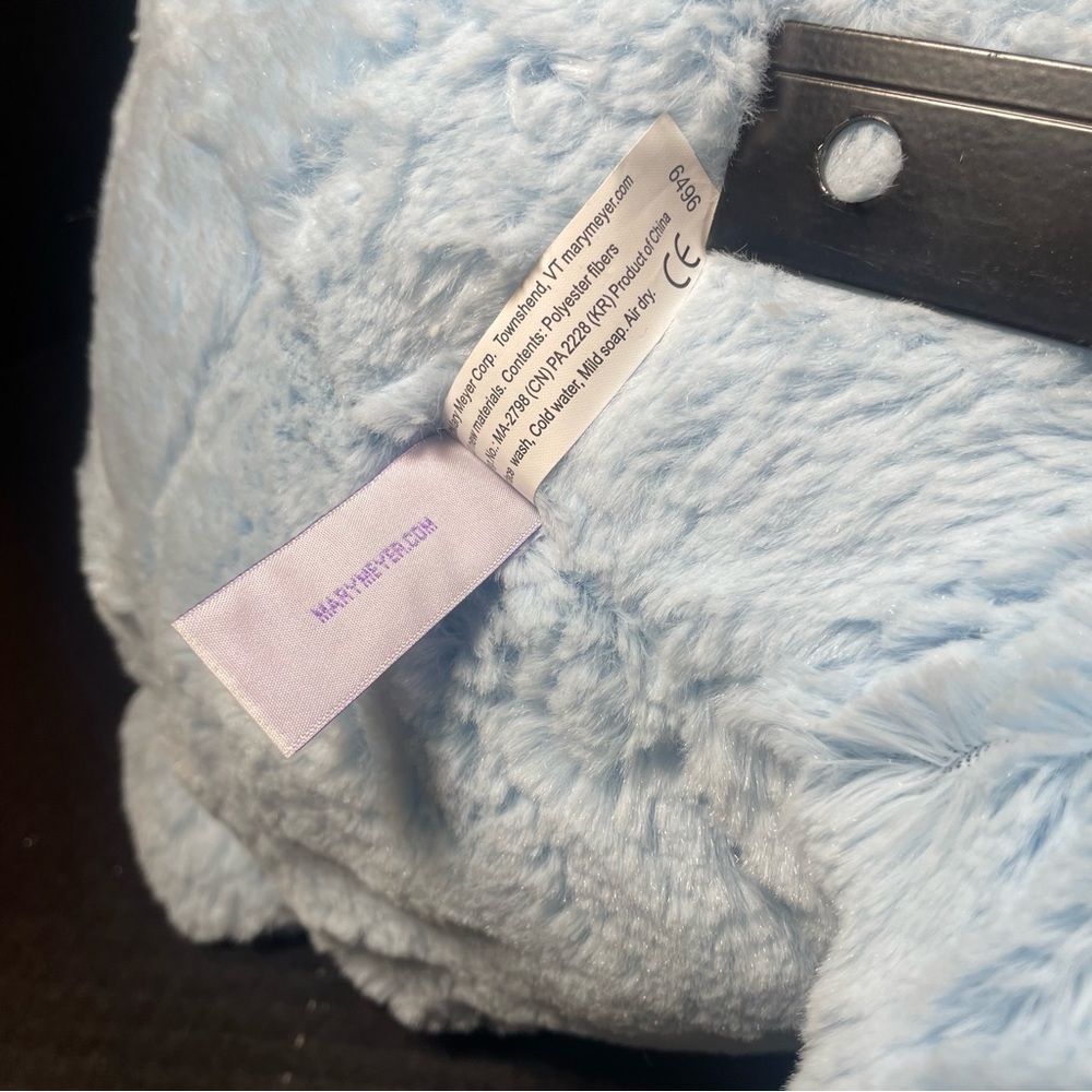 JUMBO RARE VHTF BNWT Mary Meyer Huge Blue Teddy Bear GREAT GIFT - Picture 13 of 16